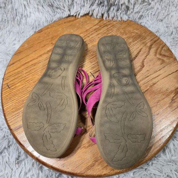 Boc Born Concept Womens Size 8M Flip Flops Strappy Pink Sandals (Winter Discount - Picture 4 of 8